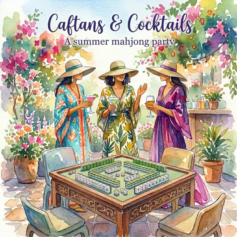 Paid Event: Caftans & Cocktails Party - Amici Trattoria in West Mobile - Sunday, August 9th - 2pm-4:30pm